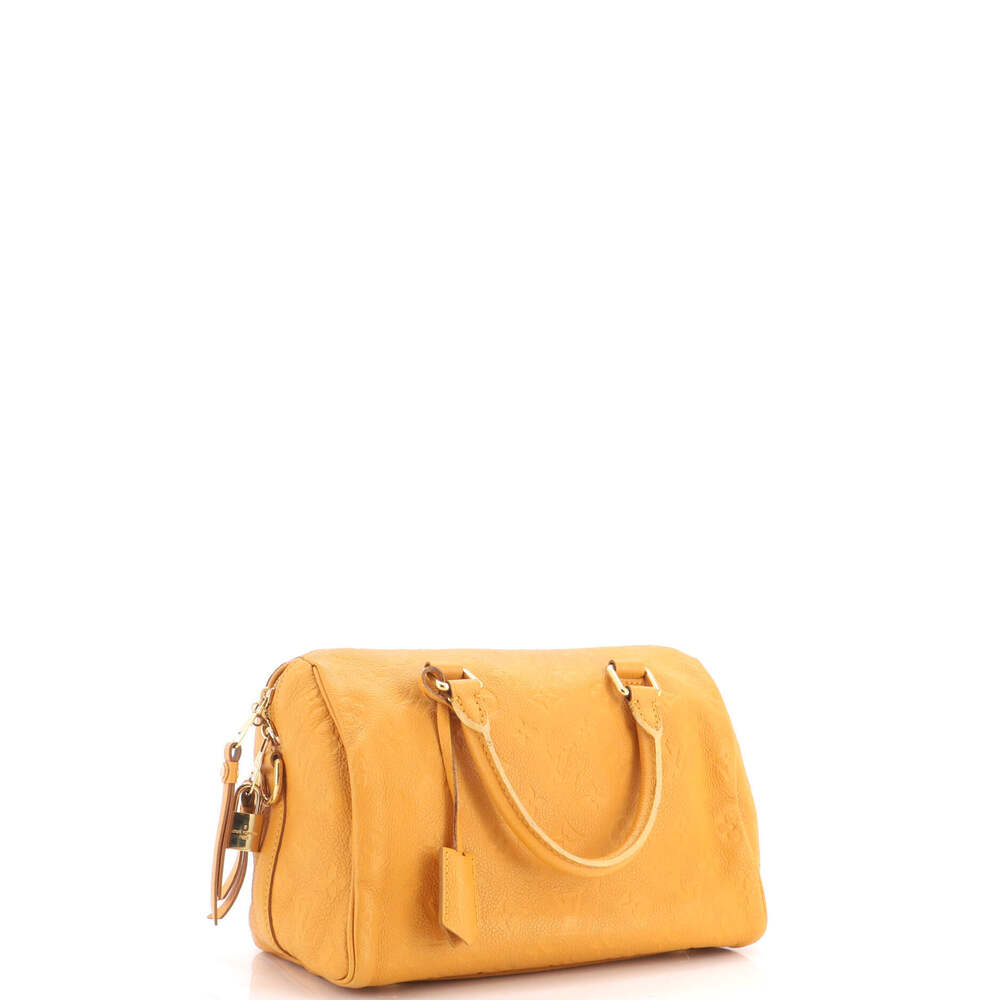Louis Vuitton 25 Speedy Bandouliere Bag Monogram Empreinte Leather